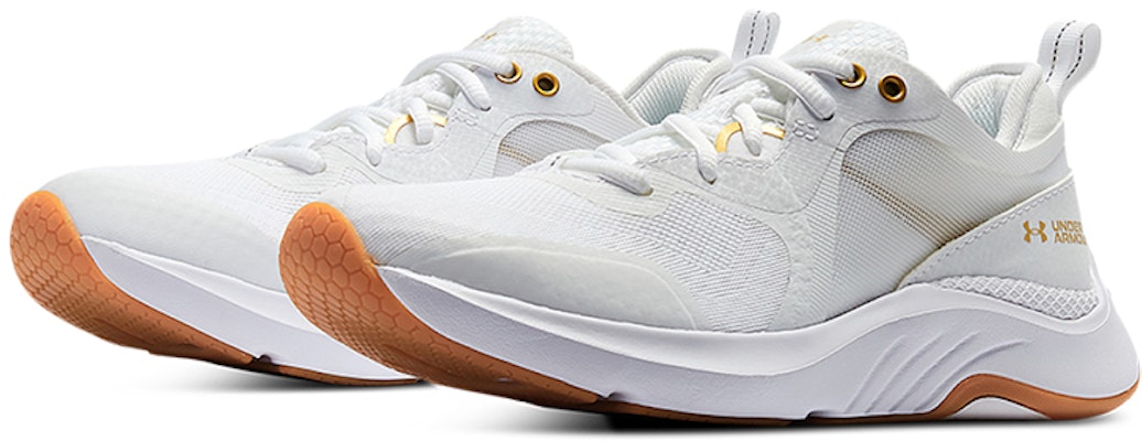 (女性)Under Armour HOVR Omnia 金屬色彩「白金光澤」3025833-100 Lookbook (女性)Under Armour HOVR Omnia 金屬色彩「白金光澤」3025833-100