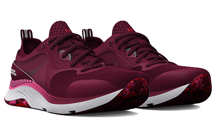 Lookbook (W) Under Armour HOVR Omnia Cetak 'Ceri Gelap' 3025736-600