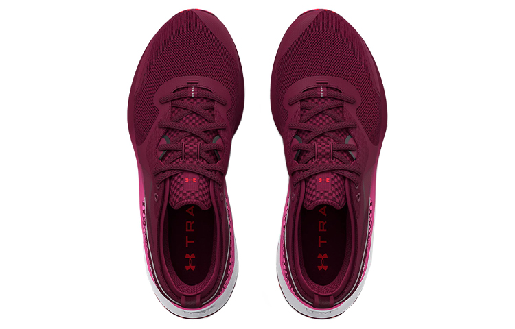 Shop (W) Under Armour HOVR Omnia Cetak 'Ceri Gelap' 3025736-600