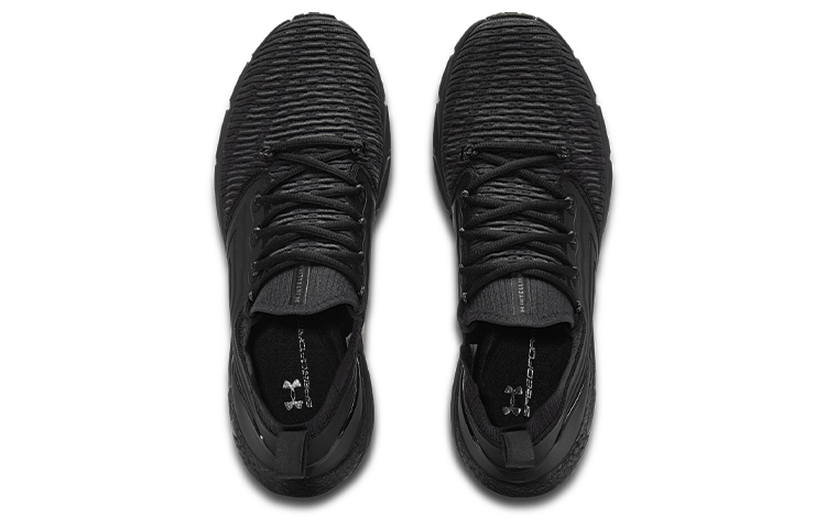Shop (W) 安德玛HOVR Phantom 2 IntelliKnit '黑色喷气灰' 3024155-001