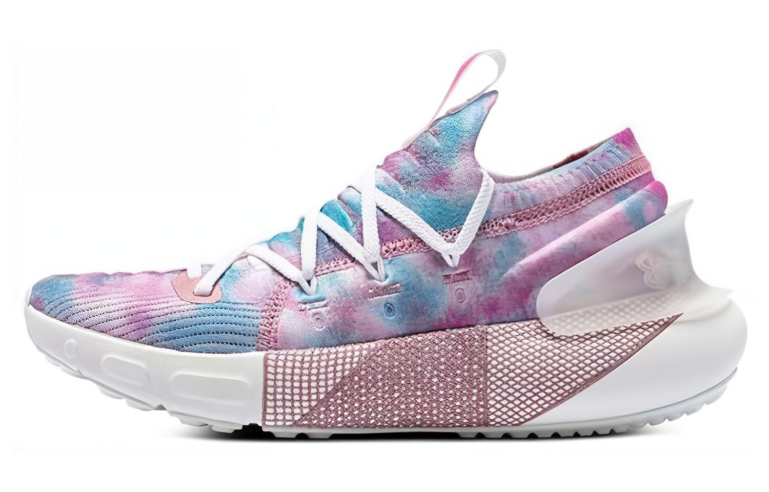 (W)  UA HOVR Phantom 3 'Dyed - Pink Elixir'