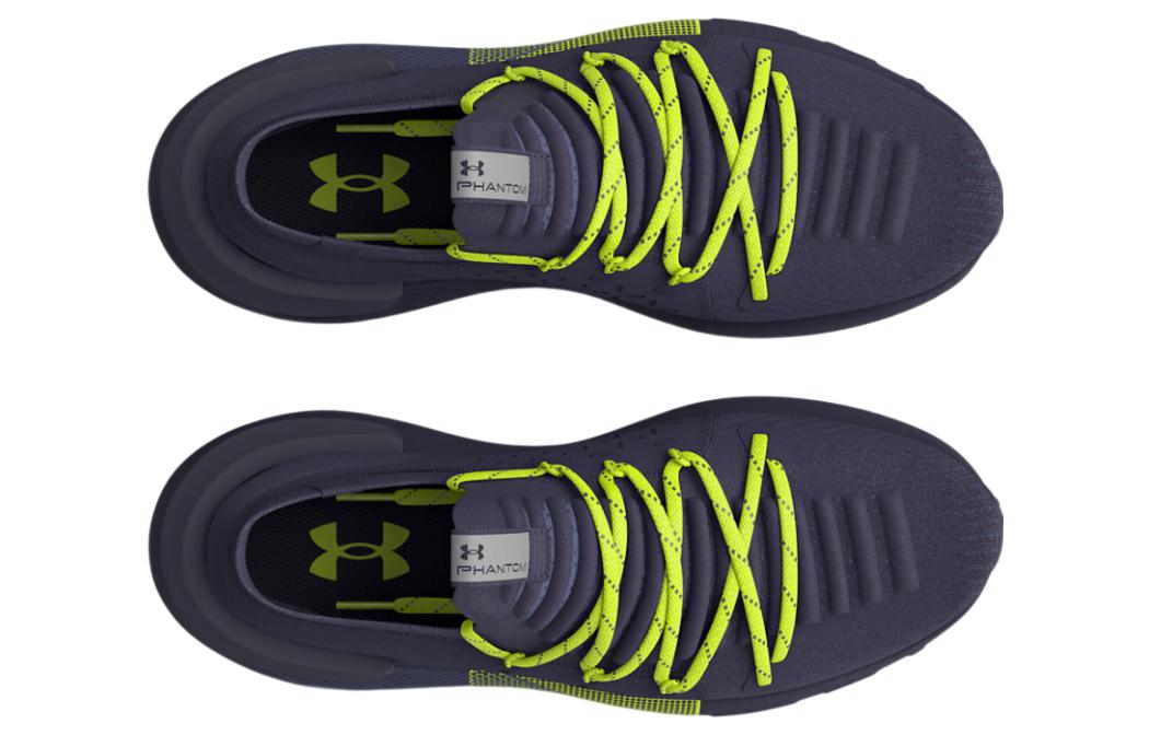 (W)  UA HOVR Phantom 3 'Tempered Steel High-Vis Yellow 'Purple' 圖 4