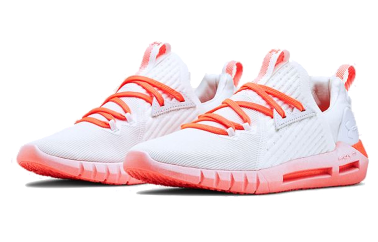 Lookbook (W) UAホバーSLK Evo 白オレンジ 3021461-103