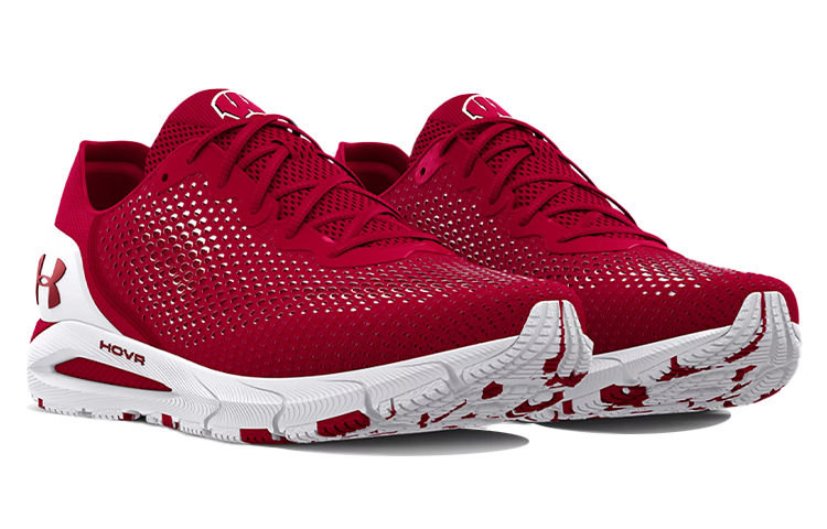 Lookbook (W) Under Armour HOVR Sonic 4 Team 'Wisconsin' Lelaki Wanita Kasut Sukan 3024306-600