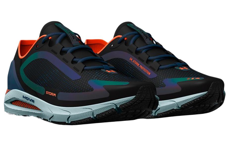 Lookbook （女性）Under Armour HOVR Sonic 5 Storm '黑色石油藍' 3025459-002