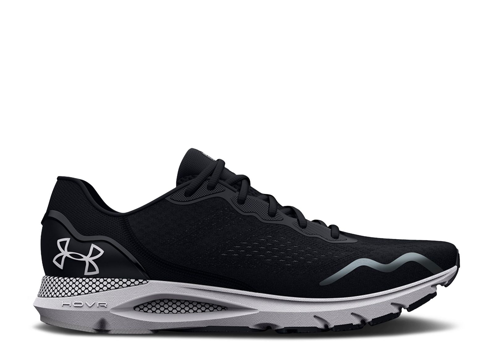 (Women)  Under Armour HOVR Sonic 6 'Black White'  3026128-003