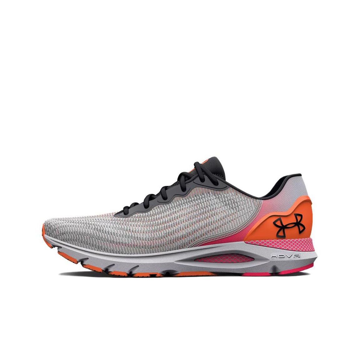 (Women) Under Armour HOVR Sonic 6 'Breeze - Grey Pink Orange' 3026266-001