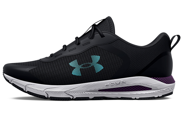 (Women)  Under Armour HOVR Sonic SE 'Black Mega Magenta'  3024919-004