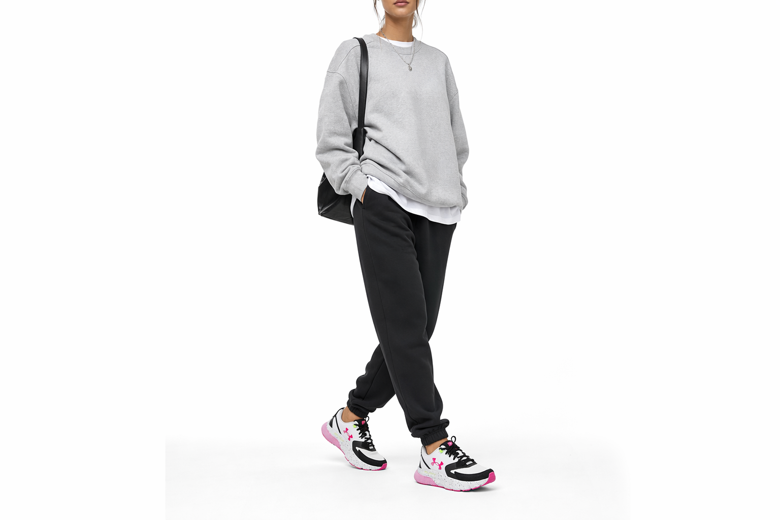 Order (W) Under Armour HOVR Turbulence 'Putih Rebel Pink' 3026144-102