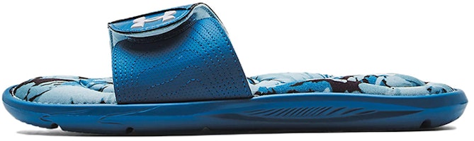 (Women) Under Armour Ignite 6 Graphic Footbed Slide 'Cruise Blue' 3023767-401 (Women) Under Armour Ignite 6 Graphic Footbed Slide 'Cruise Blue' 3023767-401