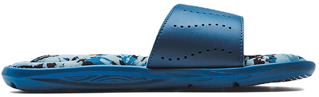 (W) UAイグナイトVIグラフィック サンダル (クルーズブルー) 3023767-401 Order (W) UAイグナイトVIグラフィック サンダル (クルーズブルー) 3023767-401