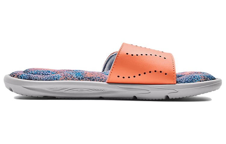 (W)  UA Ignite 6 Graphic Footbed Slide 'Afterglow Petrol Blue' 圖 2