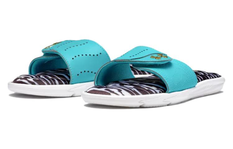 (W)  UA Ignite 6 Graphic Footbed Slide 'White Neptune' 圖 3