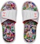 Shop (W) Under Armour Ignite 6 Grafis Footbed Slide 'Putih Blitz Merah' 3023767-108