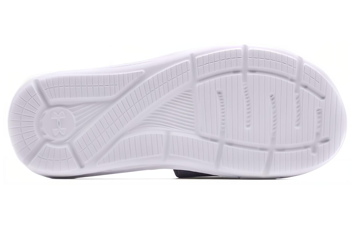 (W)  UA Ignite 6 Graphic Footbed Slide 'White Washed Blue' 圖 6