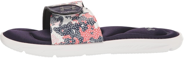 (Women) Under Armour Ignite 6 Graphic Strap Slide 'Floral Camo' 3024453-501 (Women) Under Armour Ignite 6 Graphic Strap Slide 'Floral Camo' 3024453-501