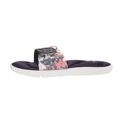(W) UA Ignite 6 Graphic Strap Slide 'Floral Camo'