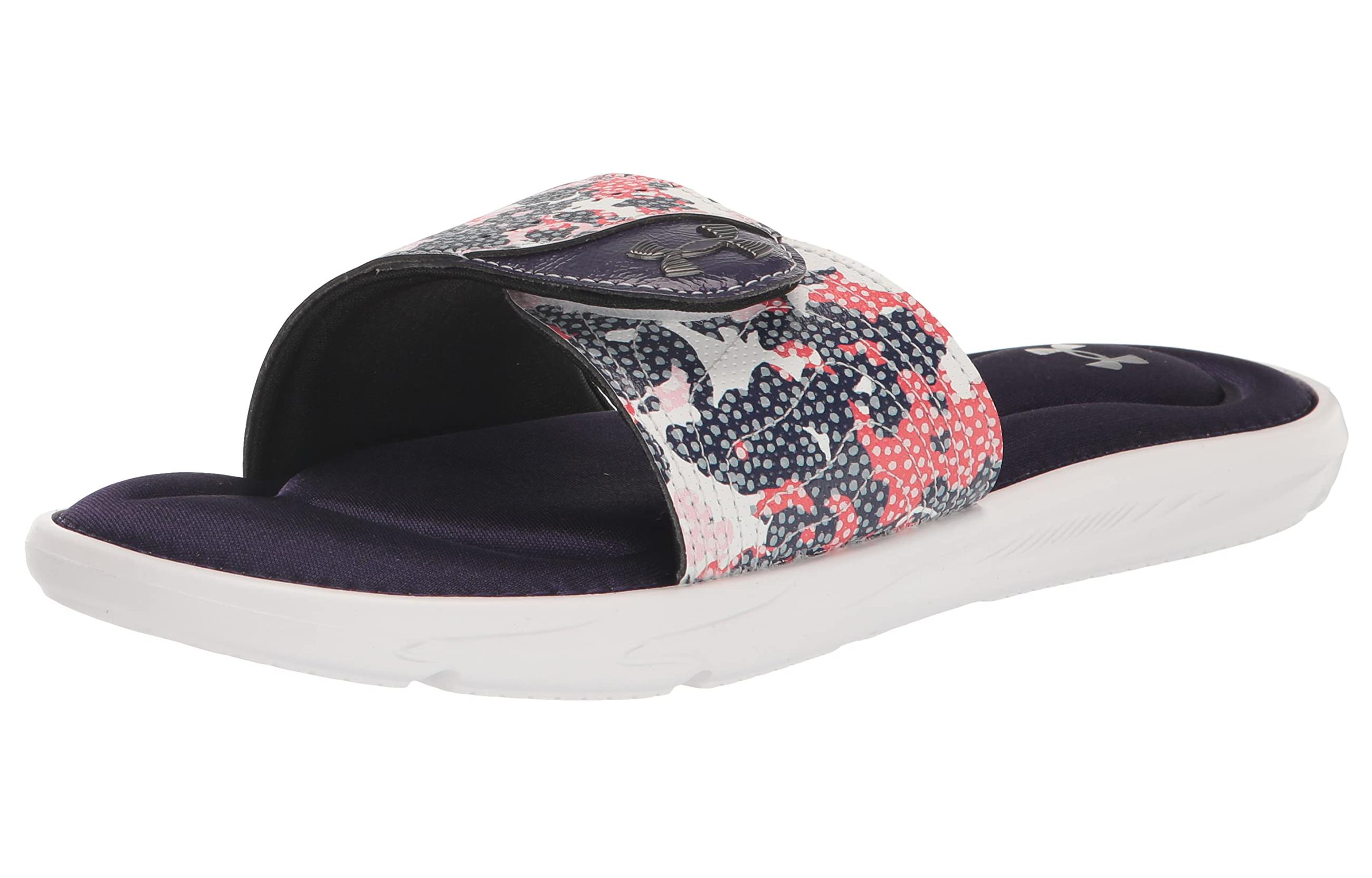 Lookbook (W) 언더아머 이그나이트 6 플로럴 카모 슬라이드 (50 characters) 3024453-501