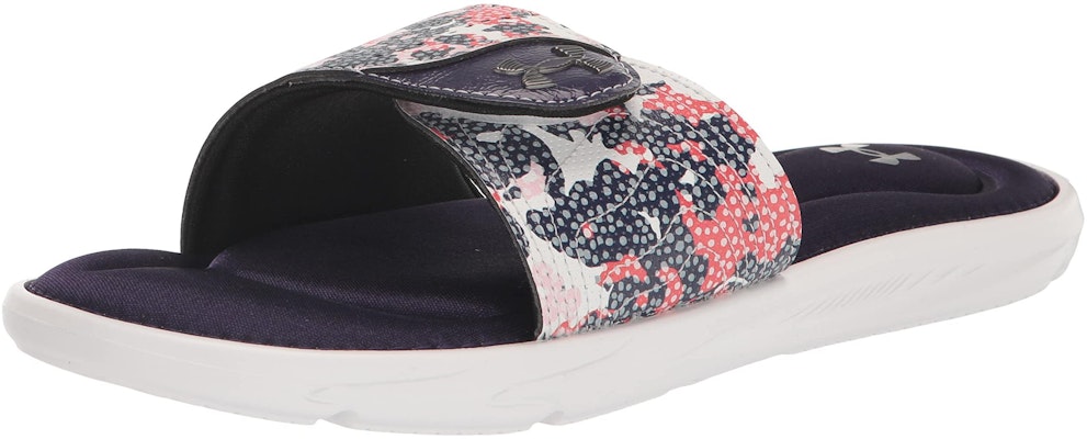 (Women) Under Armour Ignite 6 Graphic Strap Slide 'Floral Camo' 3024453-501 Lookbook (Women) Under Armour Ignite 6 Graphic Strap Slide 'Floral Camo' 3024453-501