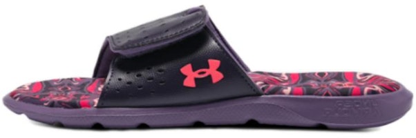 (Women) Under Armour Ignite 7 Graphic Footbed Slide 'Tux Purple Marble' 3026029-500 (Women) Under Armour Ignite 7 Graphic Footbed Slide 'Tux Purple Marble' 3026029-500