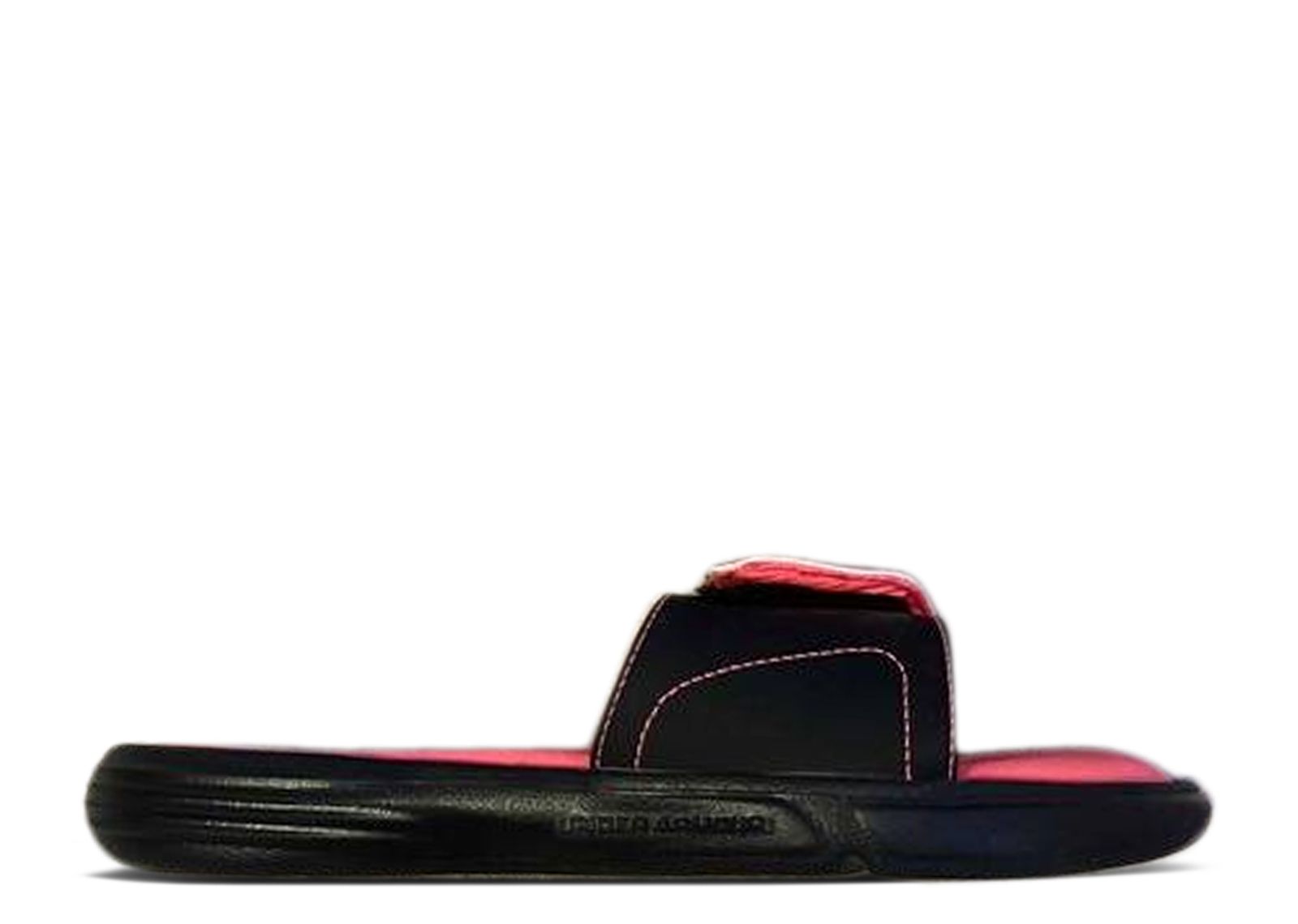 (Women) Under Armour Ignite 7 Slide 'Black Cerise' 1253450-003