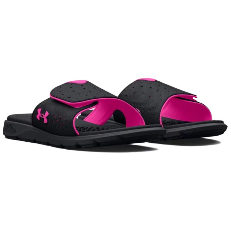 Order (W) Under Armour Ignite 7 Slide 'Negro Rebelde Rosa' 3026027-002