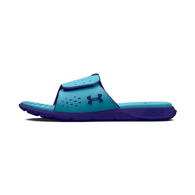 (W) UA Ignite 7 Slide 'Sonar Blue Surf'