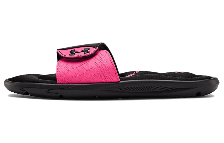 (W)  UA Ignite 9 Slide 'Black Pink Surge'