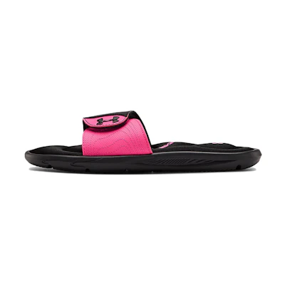 (W) UA Ignite 9 Slide 'Black Pink Surge'