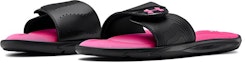 Lookbook (W) Under Armour Ignite 9 Slide 'Hitam Pink Surge' 3022717-003