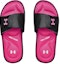 Shop (W) Under Armour Ignite 9 Slide 'Hitam Pink Surge' 3022717-003
