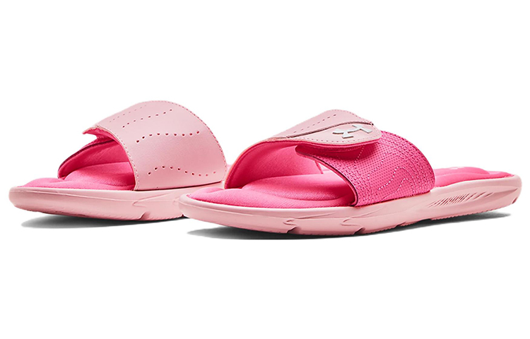 Lookbook (W) 安德玛 Ignite 9 Slide '原粉色'拖鞋 3022717-601