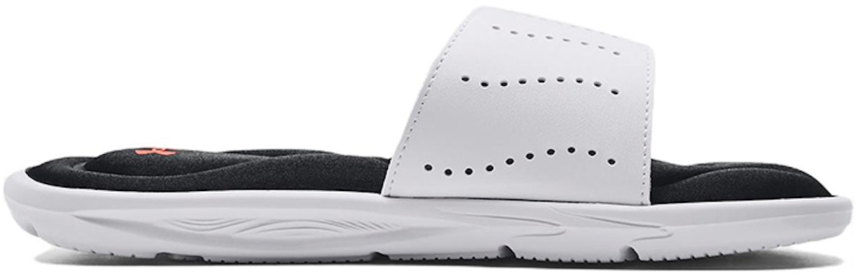 (Women) Under Armour Ignite 9 Slide 'White Black' 3022717-112 Order (Women) Under Armour Ignite 9 Slide 'White Black' 3022717-112
