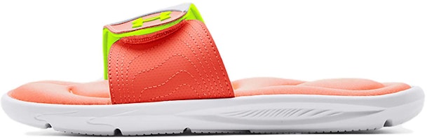 (W) Under Armour Ignite 9 Slide 'Blanco Naranja Eléctrico' 3022717-111 Buy (W) Under Armour Ignite 9 Slide 'Blanco Naranja Eléctrico' 3022717-111