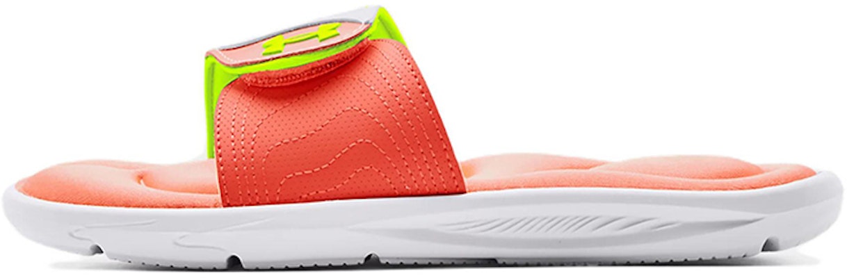 (W) Under Armour Ignite 9 Slide 'Blanco Naranja Eléctrico' 3022717-111 Buy (W) Under Armour Ignite 9 Slide 'Blanco Naranja Eléctrico' 3022717-111
