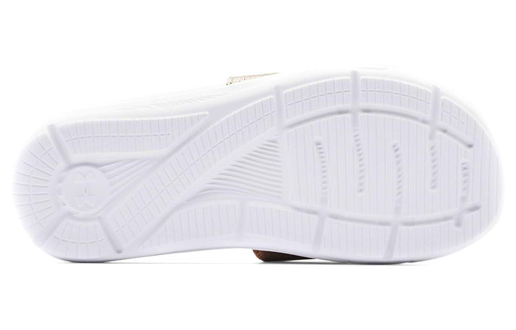 Purchase (W) Under Armour Ignite 9 Slide 'Putih Emas Pudar Metalik' 3022717-108