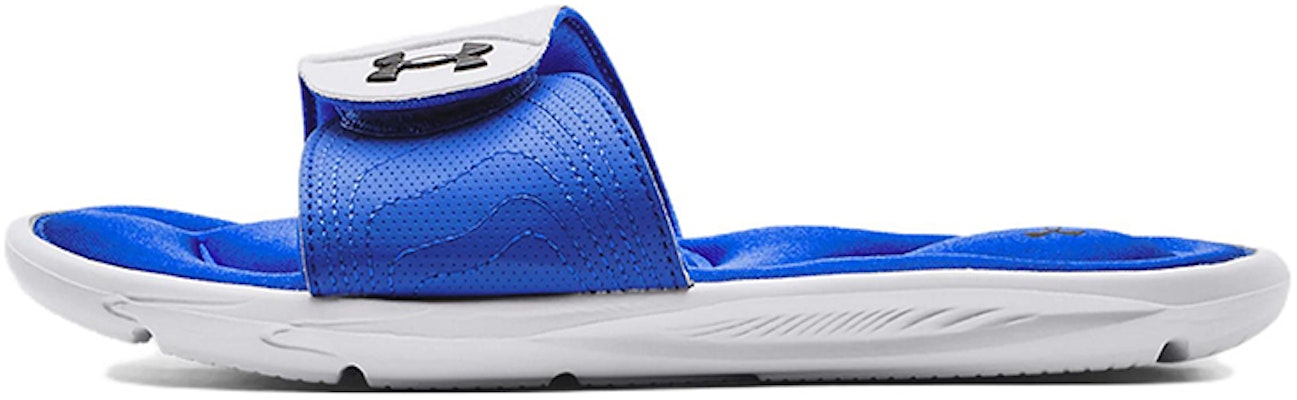 (W) Under Armour Ignite 9 Slide 'Blanco Versa Azul' 3022717-114 Buy (W) Under Armour Ignite 9 Slide 'Blanco Versa Azul' 3022717-114