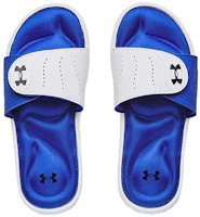 Shop (女性)Under Armour Ignite 9輕便拖鞋 '白色 Versa 藍' 3022717-114