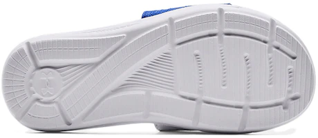 Purchase (女性)Under Armour Ignite 9輕便拖鞋 '白色 Versa 藍' 3022717-114