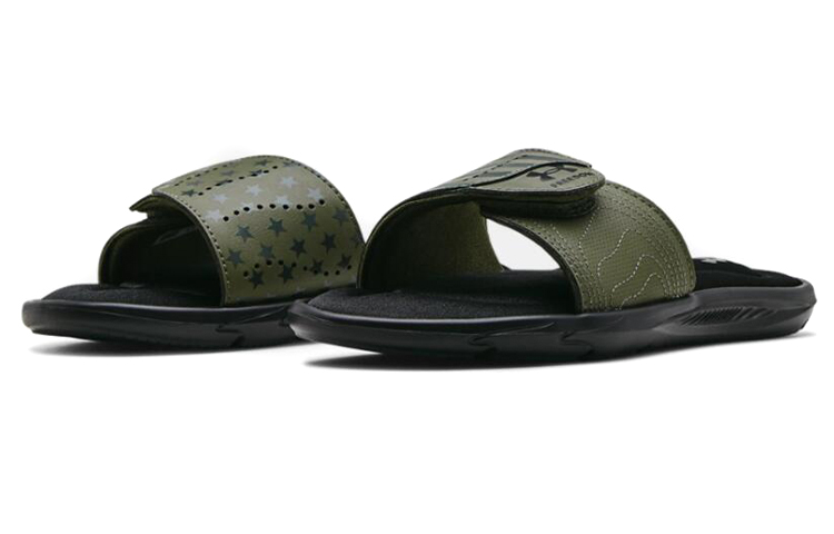 (W)  UA Ignite Freedom 2 Slide 'Black Marine OD Green' 圖 3
