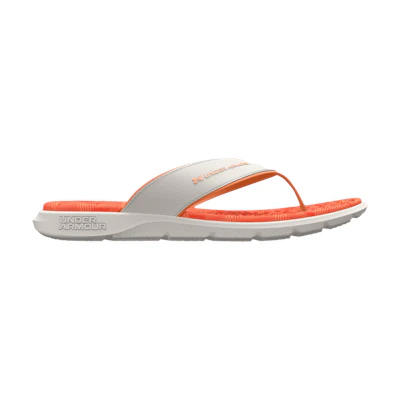 (W) UA Ignite Pro Marbella Graphic Sandal 'White Orange Tropic'