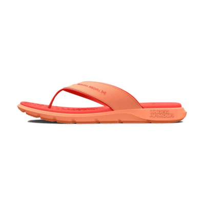 (W) UA Ignite Pro Marbella Sandal 'Orange Tropic'