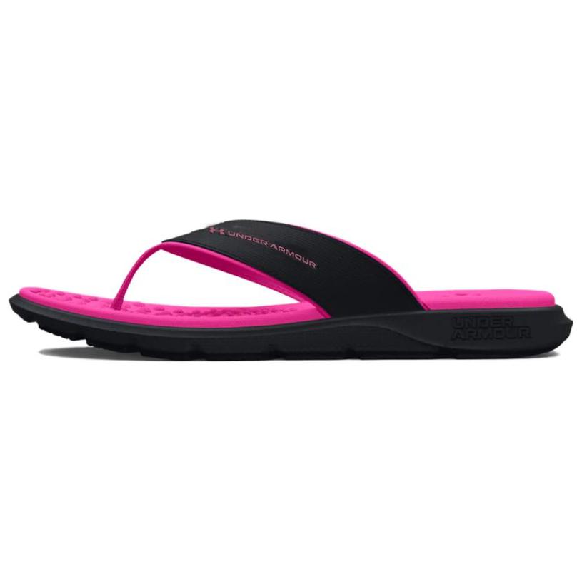 (Women)  Under Armour Ignite Pro Marbella Sandal 'Black Rebel Pink'  3026030-002