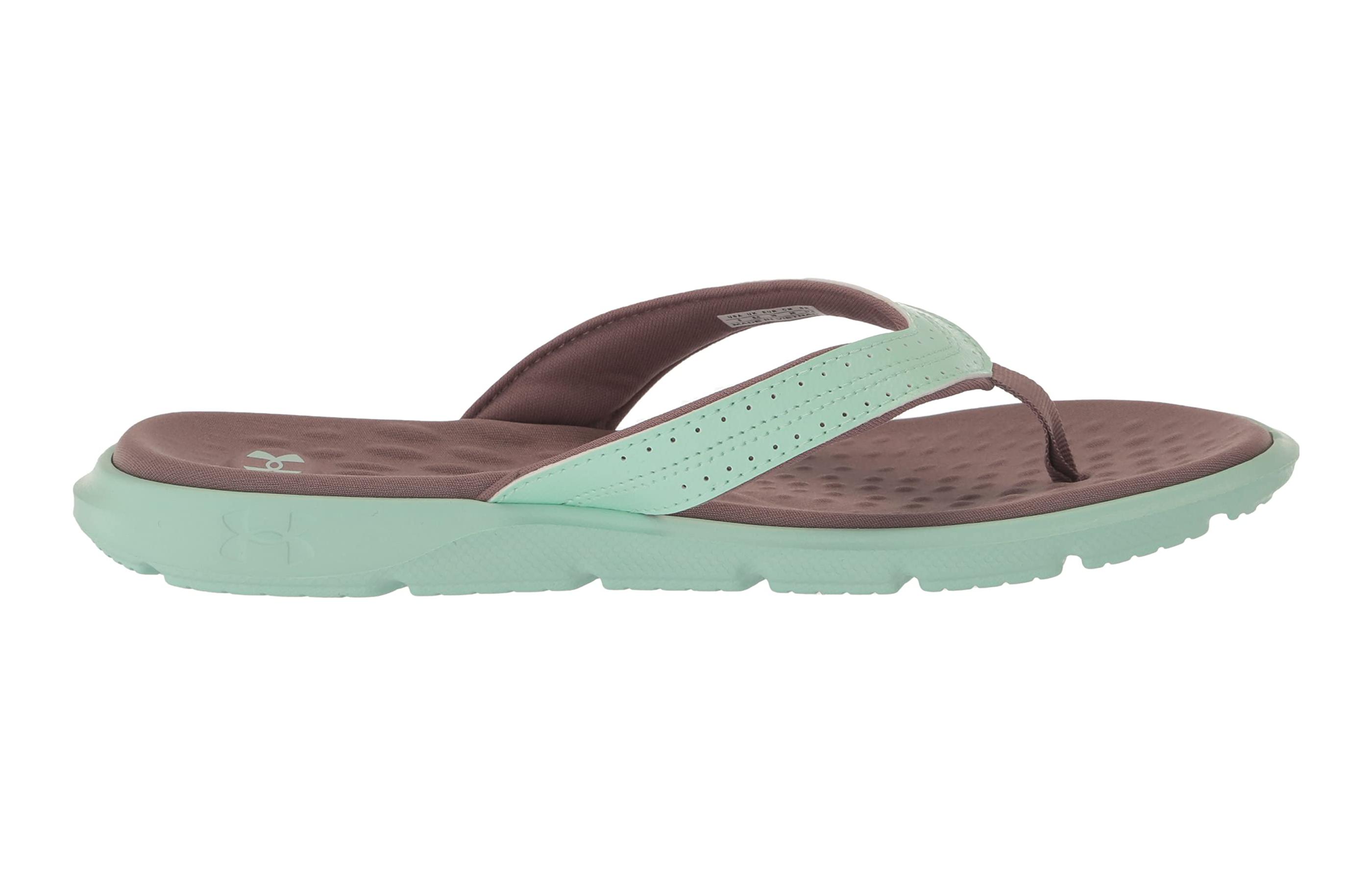 (W)  UA Ignite Pro Marbella Sandal 'Aqua Foam Sugar Cane' 圖 2