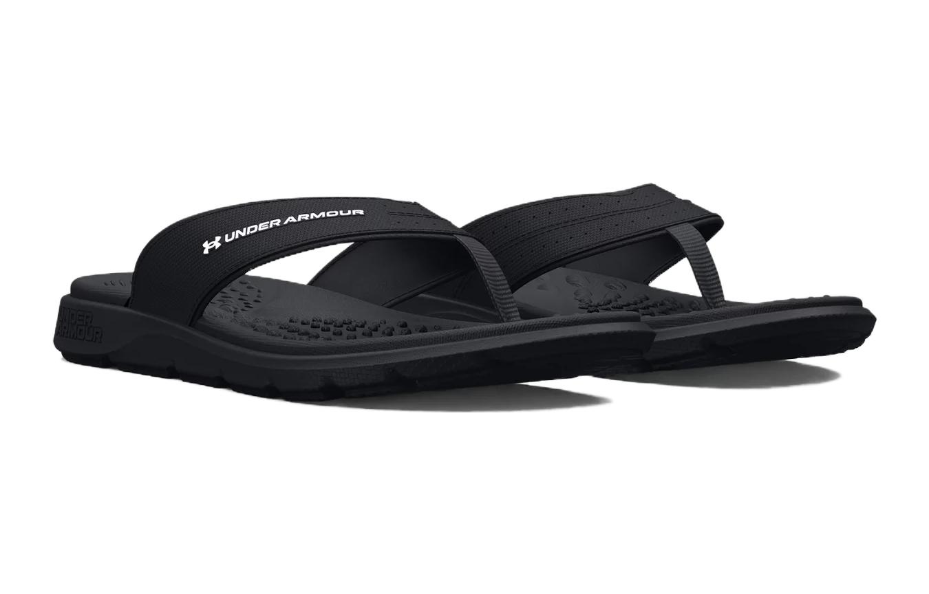 Lookbook (W) Sandal Under Armour Ignite Pro Marbella 'Hitam Putih' 3026030-001