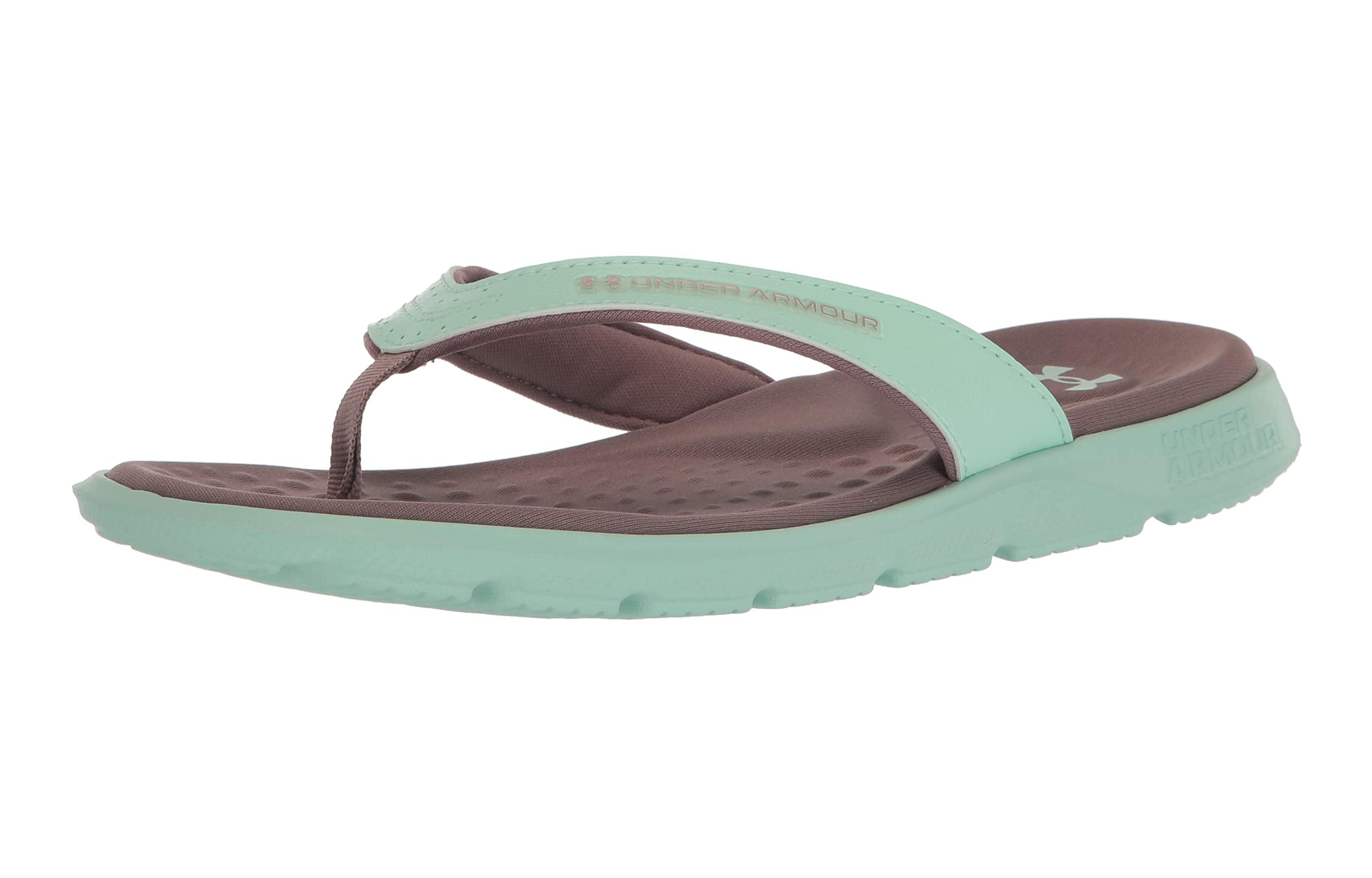 (W)  UA Ignite Pro Marbella Sandal 'Aqua Foam Sugar Cane' 圖 3