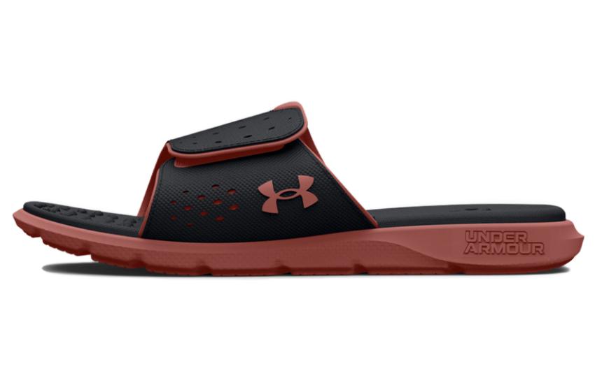 (Women) Under Armour Ignite Pro Slide 'Black Red Fusion' 3026027-003