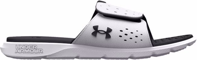 (Women) Under Armour Ignite Pro Slide 'White Black' 3026027-101 (Women) Under Armour Ignite Pro Slide 'White Black' 3026027-101