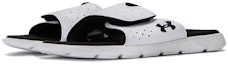 Lookbook (W) Under Armour Ignite Pro Slide 'Putih Hitam' 3026027-101