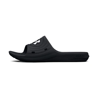 (W) UA Locker 4 Slide 'Black White'